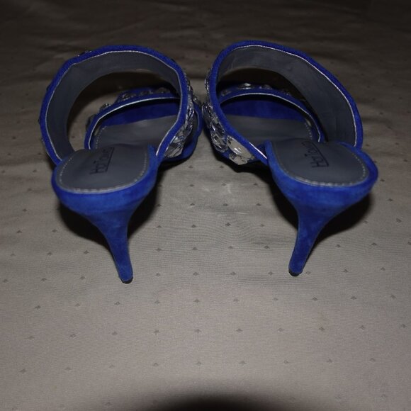 BRAND NEW HOT TOMATO WOMENS BLUE DRESS SHOES PUMPS SIZE 9M - Picture 5 of 8